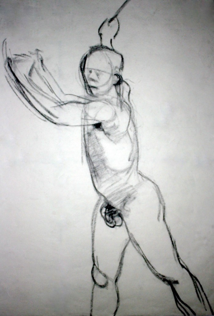 charcoal, 27x18 cm, 2012