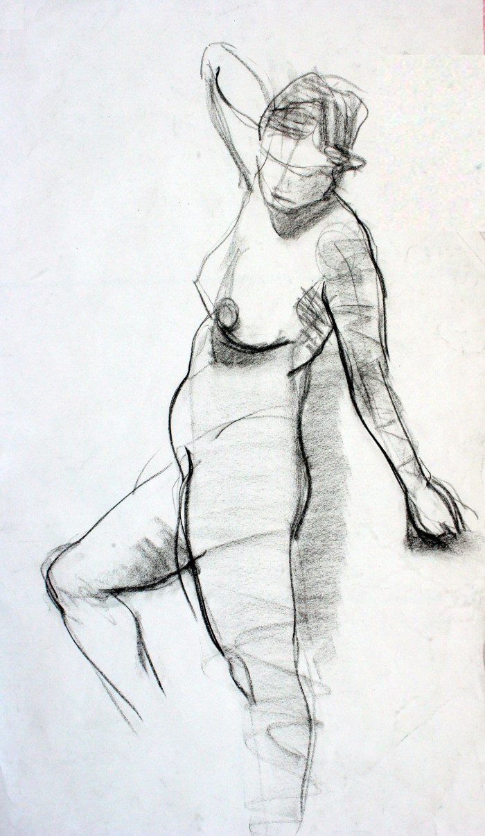 charcoal, 55x30cm, 2010