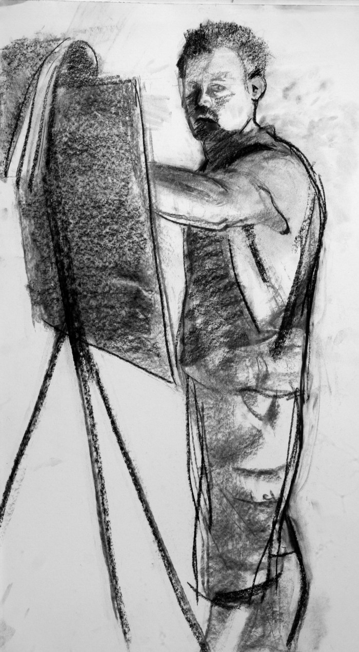 charcoal, 75x40 cm, 2010