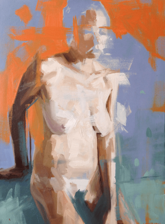 Denise 1, 60x45cm, oil on canvas, 2013