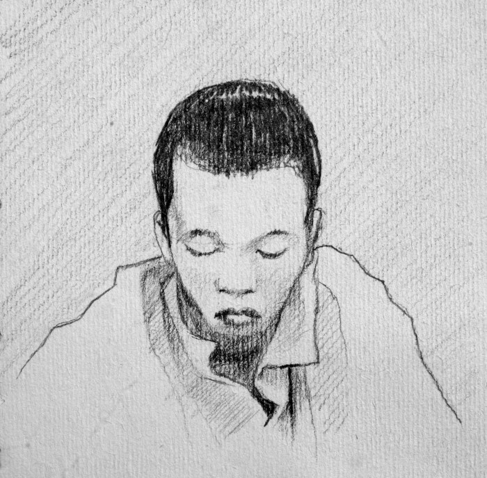 graphite, 12x12 cm, 2010