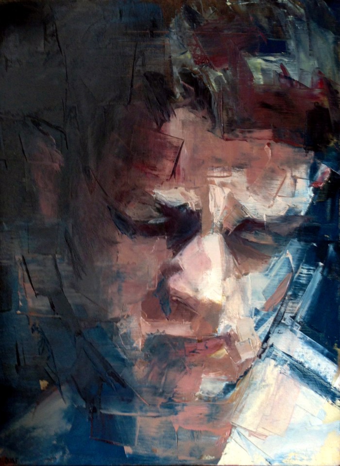Headspace 2, 50x40cm, oil on canvas, 2012
