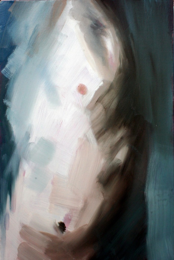 Twisting Torso, 60x40cm, oil on canvas, 2012