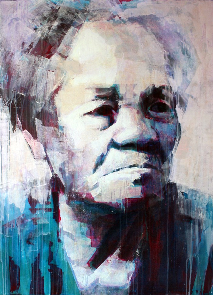 Banh Mi Lady 5, 135x102cm, acrylic on canvas, 2014