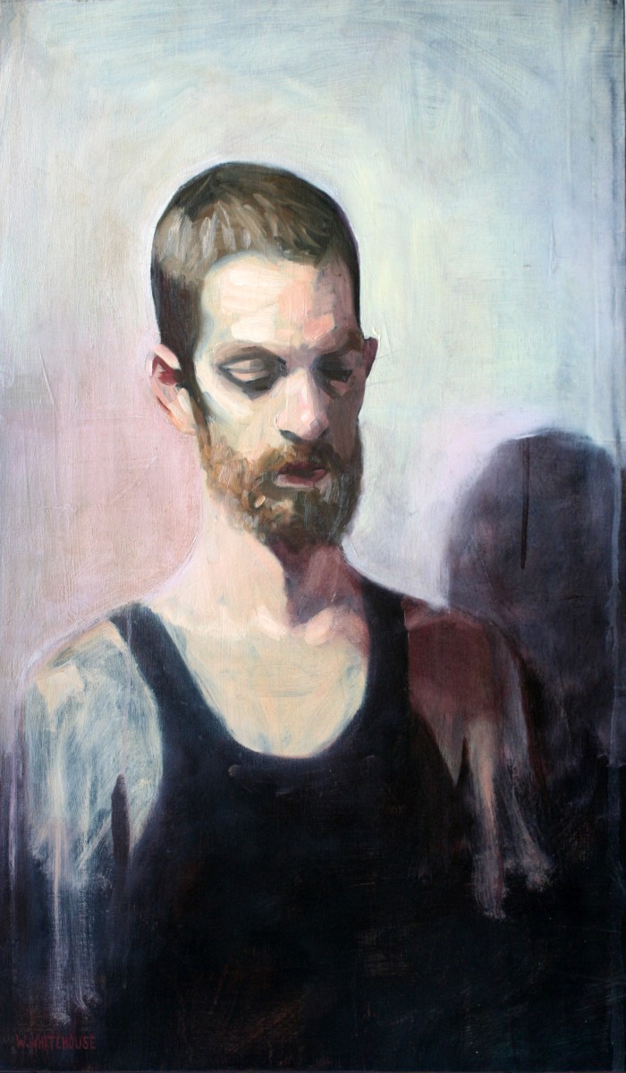 Julien #1, 70x42 cm, oil on canvas, 4014