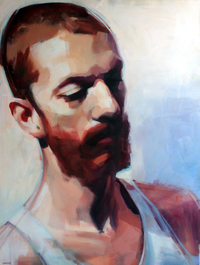 Julien #3, 136x102 cm, oil on canvas, 2014