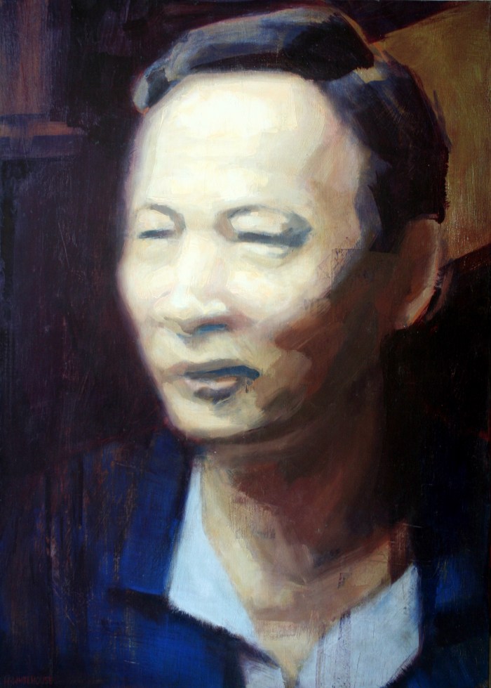 Trung, 70x50 cm, oil on canvas, 2014